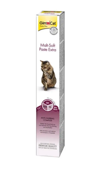 GimCat Malt-Soft Extra 50 г - паста для выведения шерсти из желудка кошек