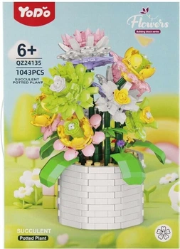 Конструктор Mega Creative Flowers 1043 елементів QZ24135 (5907414303824)