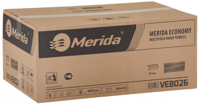 Ręczniki papierowe Merida skladka zz 4000 szt (5908248112668)
