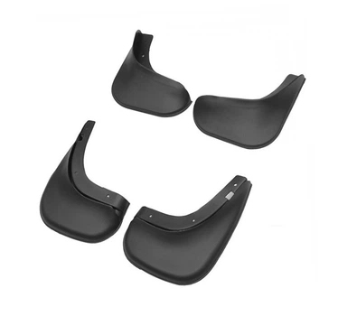 Брызговики MGC Premium VW Volkswagen Caddy, Touran 2004-2010 комплект 4 шт 1T0075111, 1T0075101, 7001122151, 2K5075101