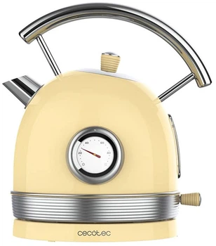 Електрочайник Cecotec Thermosense 420 Vintage Light Yellow