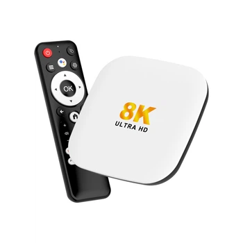 Смарт приставка H96 MAX M2+ 4GB/32GB Android 14.0 Голос. Керування