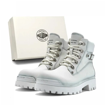 Ботинки чоловічі Palladium Martin Boots Protector Buckle V13 White Moonlight 42 Білий 79619-002-M