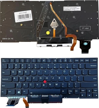 Klawiatura do laptopa Lenovo X1 Carbon Gen 7 Black (9990000315567)
