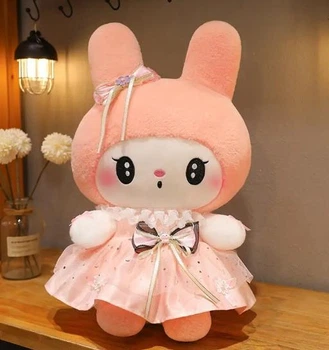Мягкая игрушка Kuromi Hello Kitty, Куроми Хеллоу Китти My Melody Принцесса 35 см