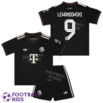 Детская футбольная форма Bayern Munich LEWANDOWSKI 9 Бавария Мюнхен 2026 Third Champions League 145-155 см (set4718-136161-4)