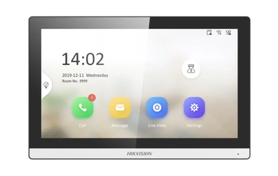 IP-видеодомофон Hikvision DS-KH6350-WТE1 7'' Wi-Fi SIP PoE, Black