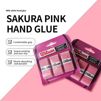 Обмотки для тенісних ракеток Wilson Pro Overgrip Comfort. Pink