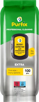 Господарські вологі серветки PURFIX Extra 100 шт (4820207592193)