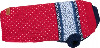 Светр для собак Amiplay Bergen 19 см Червоний (5907563275805)