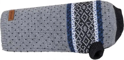 Светр для собак Amiplay Bergen 50 см Сірий (5907563299511)