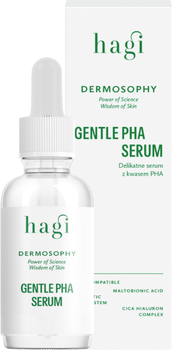Serum do twarzy Hagi Dermosophy z kwasem PHA kojące 30 ml (5907296734860)
