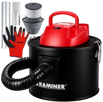 Пылесос для камина и пепла Kaminer 26240 10л 800Вт металлический для уборки золы