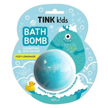Бомбочка для ванны Fizzy Lemonade Tink kids 200 г 4823109411852