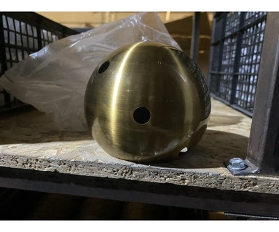 Стальной абажур Sphere D100 на 9 отверстий BRONZE