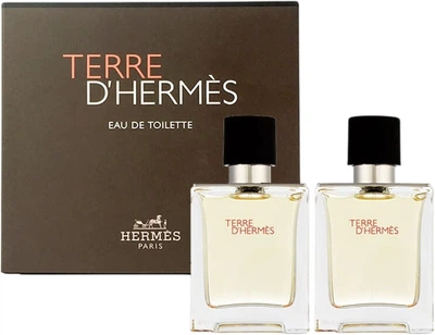 Набір парфумованої води для чоловіків Hermes Terre D'Hermes Duo 50 мл + 50 мл (3346130010647)