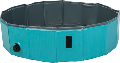 Басейн для собак Trixie с клапаном для слива воды голубой 120x30 см TX-39482