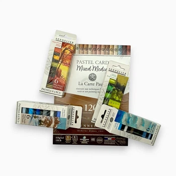 Художній набір пастелі сухої Sennelier Seasons Maxi, 4 по 6 кольорів + аксесуари
