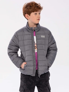 Детская демисезонная куртка для мальчика Minoti 13coat 18 38552JNR 98-104 см Серая (5063025063394)