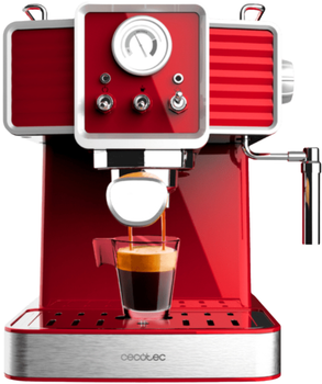 Ekspres do kawy Cecotec Power Espresso 20 Tradizionale Light Red