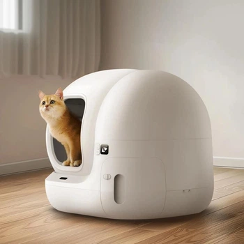 Смарт-лоток Petkit Pura Max 2 Self-Cleaning Cat Litter Box, автоматичний, для кішок, Wi-Fi, Android/iOS, 620×538×552 мм, 7 л, білий(DL_A3E40DBBF3D7)