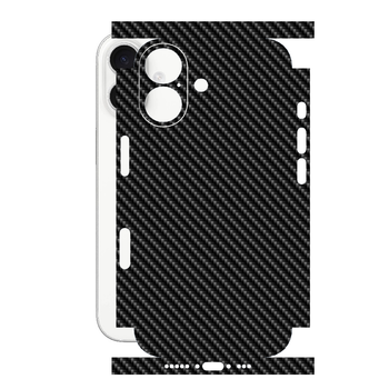 Захисна плівка StatusSKIN для Apple iPhone 17 Корпус Вініл Карбон чорний