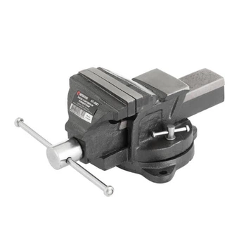 Тиски слюсарні поворотні 100мм INTERTOOL HT-0081