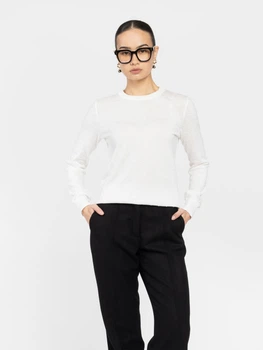 Джемпер жіночий білий бавовняний Arber Crew-neck WD1 WTR-180 XS білий (W10.56.00.535)