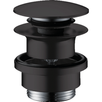 Слив-перелив Hansgrohe Push-Open matt black 50100670