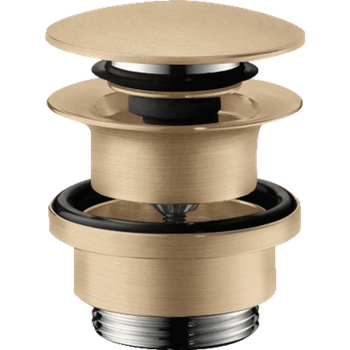 Слив-перелив Hansgrohe Push-Open brushed bronze 50100140