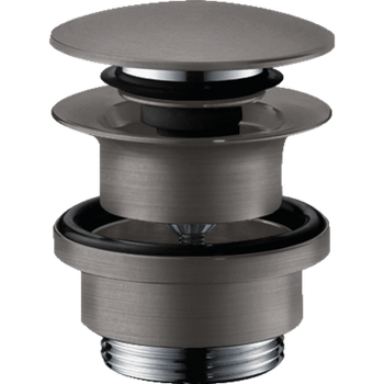 Слив-перелив Hansgrohe Push-Open brushed black chrome 50100340