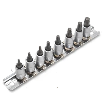 1/4" Набор головок-бит Torx 8 пр. (T8-T40) Force 20812 F
