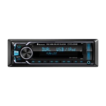 Автомагнітола CYCLONE MP-1095 BA (Micro SD, Bluetooth, FM, USB,12 міс гарантія)
