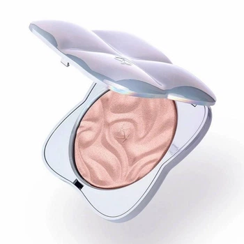 Пудровый хайлайтер для лица Kiko Milano lumiverse sparkle catcher highlighter 02 Lunar Dusk. 8,5 г