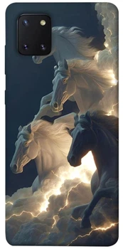 TPU чехол Demsky Cloud Horses для Samsung Galaxy Note 10 Lite (A81)