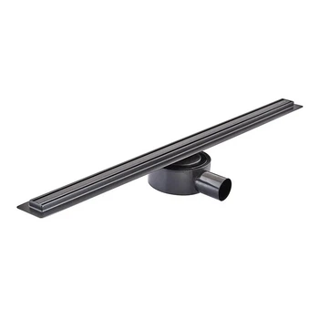 Душовий трап з нерж. сталі SUS304 Mixxus Drain-05-70-Slim Black (30x700 мм) (Чорний) (MI6170) MI6170