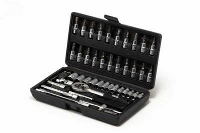 Набор инструментов Mastertool ¼" 46 шт 4-14 мм кейс 78-6046