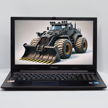 Ноутбук 15.6" Medion (Lenovo Group) Akoya S6219 Intel RAM 4 ГБ eMMC 128 ГБ IPS FullHD б/в Win10 (4862)