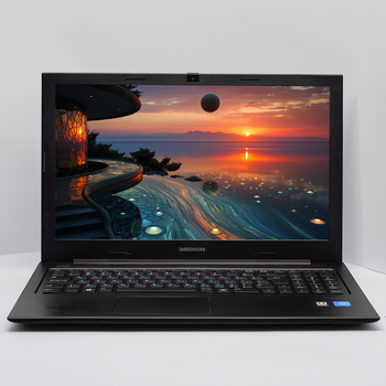 Ноутбук 15.6" Medion (Lenovo Group) Akoya S6219 Intel RAM 4 ГБ SSD 256 ГБ IPS FullHD б/в Win10 (4861)