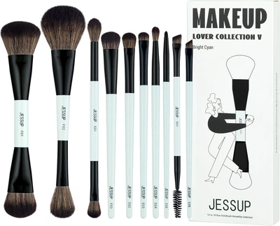 Набір пензлів для макіяжу Jessup Makeup Lover Collection V T501 6 шт (6976074375013)