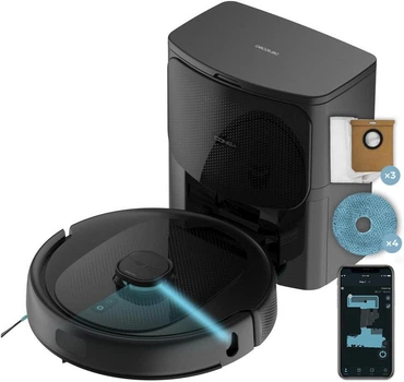 Робот пылесос с влажной уборкой CECOTEC Conga 9590 Spin Revolution Ultra Power Home (A01_EU01_100146)