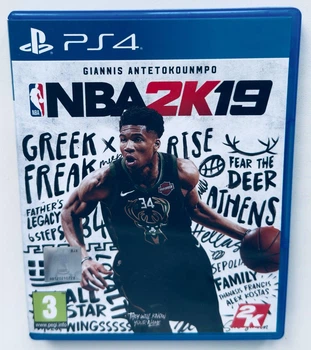 Диск для PlayStation 4 - NBA 2K19, английская версия, Б/У