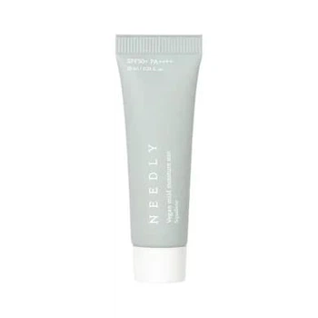 Зволожуючий сонцезахисний крем з рослинним скваланом Needly Vegan Mild Moisture Sun SPF 50+ PA++++ 10 мл