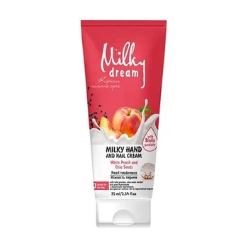 Крем для рук та нігтів Milky Dream White Peach And Chia Seeds 75 мл