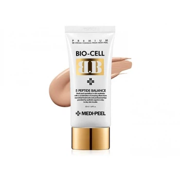 Антивіковий ВВ-крем, на основі пептидів та плаценти Medi-Peel Bio-Cell BB Cream 50 мл
