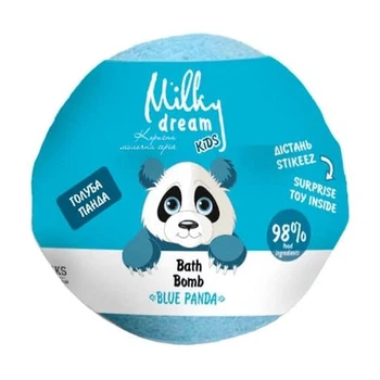 Дитяча бомба для ванни Milky Dream Kids Блакитна Панда 100 г