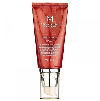 Зволожуючий та матуючий BB крем для обличчя Missha Perfect Cover BB Cream SPF 42 №13 50 мл