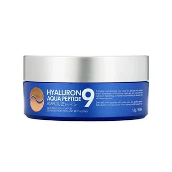 Гідрогелеві патчі Medi Peel Hyaluron Aqua Peptide 9 Ampoule Eye Patch з пептидами 60 шт