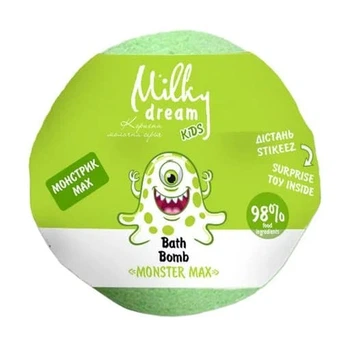 Дитяча бомба для ванни Milky Dream Kids Монстрик Max 100 г