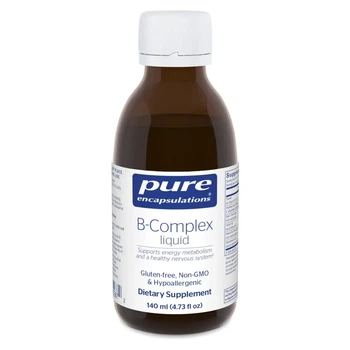 Комплекс вітамінів групи В Pure Encapsulations (B-Complex Liquid) 140 мл